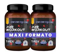 T-Rex Integratori Pre Workout Frutti di Bosco Polvere Integratore Spor