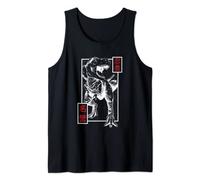 T-Rex Jurassic Kanji Samurai Ninja Design Artistico Canotta