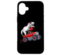 T-Rex Love Monster Truck Fun Ride Custodia per iPhone 16 Plus