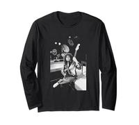 T Rex Marc Bolan sul Set di Rock On con 45 Programma TV 1975 Maglia a Manica