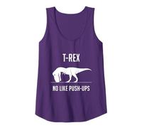 T-Rex No Like Push-Ups - Funny Workout Canotta