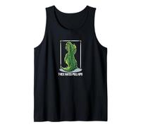 T-Rex Odia i Pull-up Allenamento in Palestra con Dinosauri Canotta