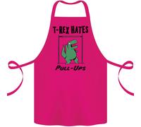 T-Rex Odia I Pull Up Divertente Grembiule Da Palestra Dinosauri 100% Biologico