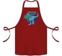 T-Rex Rovinare Natale Relitto The Halls Cotone Grembiule 100% Biologico