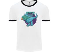 T- Rex Rovinare Natale Wreck Il Halls Uomo Ringer