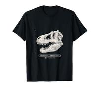 T-Rex Skull Paleontology Cacciatore di fossili di Dinosauri Maglietta