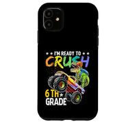 T Rex Sono pronto a distruggere il dinosauro Monster Truck di sesta elementare Custodia per iPhone 11