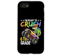 T Rex Sono pronto a distruggere il dinosauro Monster Truck di sesta elementare Custodia per iPhone SE (2020) / 7 / 8