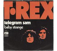 T REX - TELEGRAM SAM 7" (7 INCH VINYL 45) GERMAN ARIOLA 1972