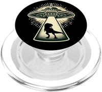 T-Rex Trex Tyrannosaurus Rex Divertente Dinosauro Rapito UFO PopSockets PopGrip per MagSafe