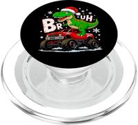 T Rex Tyrannosaurus Rex Dinosaur Jurassic Truck Christmas PopSockets PopGrip per MagSafe