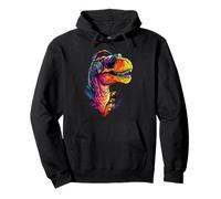 T-Rex Tyrannosaurus Rex Dinosauro Amo i Dinosauri Dino Felpa con Cappuccio