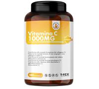 T-Rex Vitamina C 1000mg Integratore Alte Difese Immunitarie, 180 Compresse