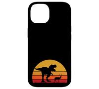 T-Rex Walking Deer - Doe Funny Hunt Hunter Hunting Dinosaur Custodia per iPhone 14