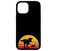 T-Rex Walking Deer - Doe Funny Hunt Hunter Hunting Dinosaur Custodia per iPhone 15