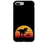T-Rex Walking Deer - Doe Funny Hunt Hunter Hunting Dinosaur Custodia per iPhone 7 Plus/8 Plus