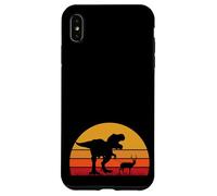 T-Rex Walking Deer - Doe Funny Hunt Hunter Hunting Dinosaur Custodia per iPhone XS Max
