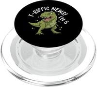 T-Riffic News Ho 5 Anni T-Rex Dinosauro Compleanno Bambini PopSockets PopGrip per MagSafe