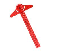 T Righello Angoli Finder Alluminio Linea di Marcatura Riga Goniometro Multifunzionale