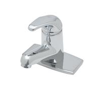 T&S Brass B-2703-VF05 - Rubinetto monocomando con cartuccia in ceramica, valvola VR 0,5 Gpm non aerato e piastra