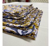 T&S SET 10 Tovaglioli Stoffa Riutilizzabili in 100% cotone naturale, colorato ed elegante. Perfetti per un mise en place allegro e gioioso. Misura 45x45 cm - IN OFFERTA - MADE ITALY