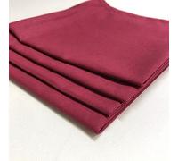 T&S SET 10 TOVAGLIOLI STOFFA RIUTILIZZABILI IN PURO COTONE DI COLORE BORDEAUX - MISURA 50X50 PER USO QUOTIDIANO -IN OFFERTA - MADE ITALY
