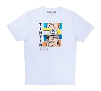 T-shirt 100% cotone Tintin & Co. Colore bianco (2024) - 4 anni