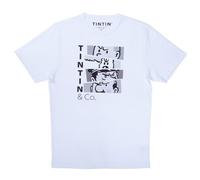 T-shirt 100% cotone Tintin & Co. N/B bianco (2024) - 8 anni