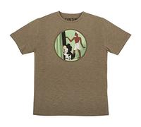 T-Shirt 100% Cotton Moulinsart Tintin, Cigars of The Pharaoh Khaki (2022) - L