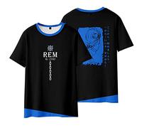 T-Shirt 3D Anime Re:Life in a Different World from Zero REM Emilia Camicetta Manica Corta Stampata RAM Top O-Collo Allentato