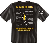 T-Shirt 3D Heli Faq Modellismo Hobby Fun Shirts Regalo Compleanno Ben Stampata
