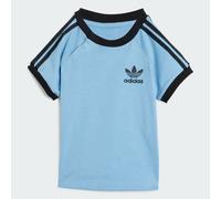 T-shirt a 3 strisce per Bambini Ash Blue 3-6M