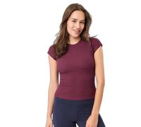 T-shirt a coste slim da donna Mandala Violet S