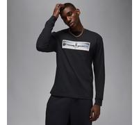 T-shirt a girocollo a manica lunga Jordan - Uomo - Nero M