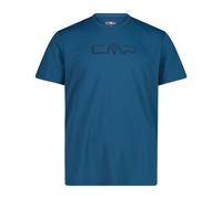 CMP Maglia a Maniche Corte Girocollo da Uomo con Logo 39T7117P