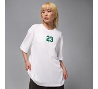 T-shirt a manica corta con grafica Jordan Essentials - Donna - Bianco M (IT 44-46)
