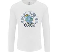 T-Shirt A Manica Lunga Ecologica Per Il Cambiamento Climatico
