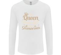 T-Shirt A Manica Lunga Per Il 50° Compleanno Della Regina Di Cinquanta Anni