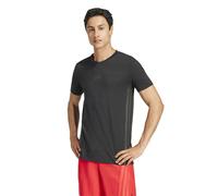 Adidas Designed 4 Training 3 Stripes Short Sleeve T-shirt Nero S / Regular Uomo