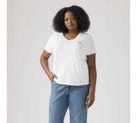 Levi's Plus Size V-neck Tee, T-shirt Donna, Bright White, 2XL