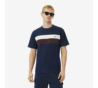 T-shirt a maniche corte color-block Blu XS A righe
