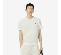 T-shirt a maniche corte con logo dietro Beige M Fantasia
