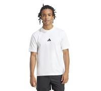 T-shirt a maniche corte con logo piccolo Essentiel Bianco L Tinta unita