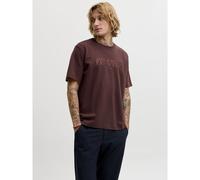 T-shirt a maniche corte con logo ton sur ton Marrone L Message