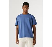 T-shirt a maniche corte CONTRAST CONNOR Blu M Tinta unita