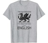 T-shirt a maniche corte da uomo e donna, maglietta oversize da uomo stampata con drago e testo sul petto in alto estivo, girocollo, maglietta umoristica, vestibilità ampia, per estate, città, casual