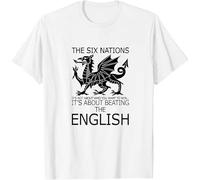 T-shirt a maniche corte da uomo e donna, maglietta oversize da uomo stampata con drago e testo sul petto in alto estivo, girocollo, maglietta umoristica, vestibilità ampia, per estate, città, casual