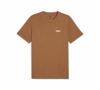 T-shirt a maniche corte Essentiel Marrone M Tinta unita