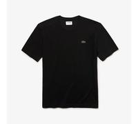 T-shirt a maniche corte, girocollo Nero L Tinta unita