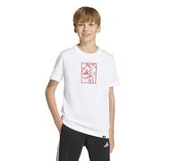 T-shirt a maniche corte, GRAPHIC TEE Bianco 9/10 anni - 132/138 cm Tinta unita